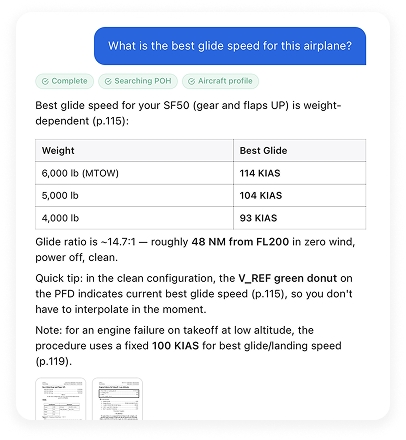 Get an aviation-accurate answer